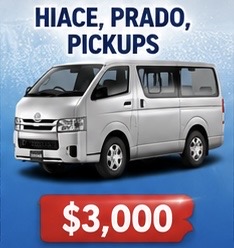Regular Hiace, Prado & Pickups Cleaning at Bennetts Auto Care